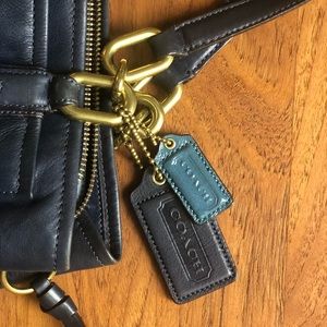 Navy Coach Purse